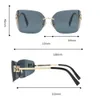 Occhiali da sole da donna lenti curve di occhiali da sole polarizzati per uomini occhiali a base di occhiali all'avanguardia 240419