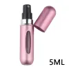NEW 5ml Bottom Charge Perfume Refillable Bottle Liquid Container Cosmetics Spray Bottle Dispenser Press Head Portable Travelfor Refillable Liquid Container