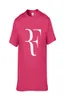 New Roger Federer RF Tennis T Shirts Men Cotton Short Sleeve Perfect Printed Mens TShirt Fashion Male Sport Oner sized Tees ZG75589839