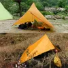 Tents And Shelters Ultralight 310g Flysheet Tent Waterproof 20D Double Sided Silicone Coated Nylon Camping Rain Cover