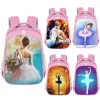 Bags Cartoon Ballet Dancer Print Backpack for Teenager Girls Children School Bags Women Travel Bags Laptop Backpack Kids Schoolbags