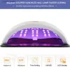 Suszarki paznokci 69LEDS paznokcie susza UV Lampa paznokciowa do utwardzania wszystkich żelowych lakieru do paznokci z wykrywaniem ruchu profesjonalny manicure sprzęt narzędzi Y240419