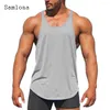 Tobs de débardeur pour hommes Dernier streetwear masculin à hommes décontractés 2024 style européen et américain Running Sports Vest sans manches Tshirt