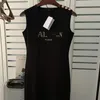 Vestido casual básico vestuário feminino tanque de tanque de tampa feminina algodão slim slim hipster b letra de vestido de um passo, camiseta de ouro, mulher boa