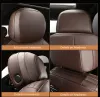 Custom Fit Front Alcan Tara Leather Ceather Covers See Covers 2 ряда 4-5 Seater Pull Set настройка для Audi A6 A4 A1 Q3 Q5 Q5 Q7 Q5