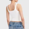 Camisoles Tanks Y2k Style Vest Blouse Femmes Sexy Square Couc Sans manches Elegant Fashion Clothes Streetwear Beachwear Casual Casual Solid Tops