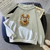 Sweats à capuche pour femmes Capybara Femmes Anime Kawaii Fleep Hoddies Vêtements féminins