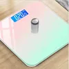 DCPW Body Weight Scales Gradient Color Intelligent LCD Electronic Scale Digital Display Glass Weight Scale Balance Body Electronic Scale For Weight Meas 240419