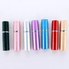 5ml spray perfume bottle portable metal case mini perfumes sub-bottling compact atomizer scent travel refillable cosmetic bottles