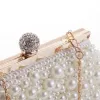 Bags Evening Wedding Clutch Handbag Pearl Bag Dress Dinner Bag Small Purse Bridesmaid Handbag White