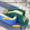 Sand Play Water Fun Inflatable Pool Water Slide With Wider Steps Baby Bath Toys Kids Swimming Water Play Toy Recreation Facilit For Outdoor Indoor L416