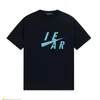 Herrendesignerband T-Shirts Modes schwarz weiß weißer Luxusbuchstaben Muster T-Shirt Größe XS-4XL#W.001