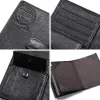 Wallets Cowskin Passport Holder Travel Wallet for Men Genuine Leather Male Passport Cover Pouch ID Credit Card Case Huge Capacity