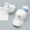 Ball Caps Sun Protection Baseball Cap Show Face Small Adjustable Adjustable Advited Star Star Fon Ring Pepted for Women Men