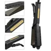 Wide Plate Flat Iron Professional Alloy Hair Straightener Temperature Adjustable Straightening Venting Styling Tool 240401
