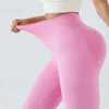 Женские леггинсы розовая йога печатная модная модная упражнения сексуальные высокие талию фитнес