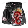 Men's Shorts Muay Thai shorts Mma boxing clothing mens childrens sports and fitness training shorts boxing pants T240419