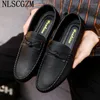 Casual Shoes Slip On Men Leather For Loafers Office 2024 Italiano Luxury Sneakers Zapatillas De Hombre