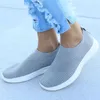 Chaussures décontractées Femmes Slip sur femme blanche Sneakers légers Chaussures d'automne d'été