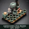 Teaware Sets Porcelain Chinese Ceremony Tea Set Bowl Accessories Pair 6 Persons Tool Luxury Style Taza Mate Tableware AB50TS