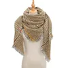 Sjaals dames herfst winter sjaalsjaals wraps klassieke kwastje plaid warme zachte dikke dikke deken wrap -sjaal