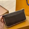 Vibe Designer Women Women Sweams Bag 24SS Высококачественная кожаная винтажная модная сумочка Multi Pocket Crossbody Bag M46999