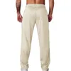 Pantalon pour hommes Joggeurs à rayures côté pantalon Loose Fit avec des détails de taille élastique pour l'entraînement au gymnase Jogging confortable