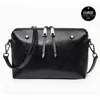 2024 Womens Korean Edition äkta Leather Fashion Classic Shoulder Bag Minimalist Crossbody Small Square