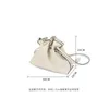 Axelväskor Super Cute DrawString Opening Concise Bucket Bag Crossbody Clutch String Party Daily