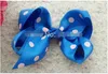 4 Grosgrain Ribbon Hair Bows Hair Clips Kid Baby Boutique Hairbows Hair Clips Girl Hair Accessories Xmas Gift LL