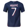 23 24 maglia di calcio Paris Mbappe Shirts 2024 Maillot Kolo Muani Saint Dembele Asensio Germain Psgjersey Zaire Emery Kit di calcio Psges Lee Kang a Hakimi Marquinolo