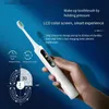 Toothbrush Intelligent Magnetic Suspension Ultrasonic Electric Toothbrush Rechargeable Soft Bristles Waterproof Screen / Visualization DIY Y240419TZX4