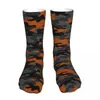 Chaussettes masculines camouflage hommes femmes polyester drôle drôle hip hop printemps d'été cadeaux hivernaux