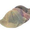 Chapeaux à bord large coréen de voyage de voyage de voyage de loisirs de la mer au bord de la mer Fleur Fleur Fleur Chapeau de paille féminine Été creux respirant Suncreen Bow Strap Sund Cap