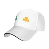 Ball Caps Ireland Shamrock Baseball Cap Lucky Flag Street Street Trucker Cappello Spring Men Adult Outdoor Gym Sun Visor Design