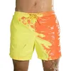 Cambio de pantalones cortos de natación para hombres Trajes de baño para niños Porteras de decoloración de agua Basques de natación de natación de playa de verano 240403