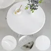Tischtuch 1pc Küche transparente Abdeckung TPU Tischdecke runde Essschutzöl-Probandenzubehör