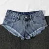 Shorts femininos calças sexy meninas garotas justas de baixa cintura de cintura baixa