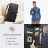 Plånböcker Flip Leather Phone -fodral för Samsung Galaxy A54 A34 A14 A53 A33 A13 A12 A32 A52 A72 A51 A50 Zipper Wallet Multi Card Cover Coque Coque