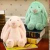 Nieuwe groothandel Kawaii Big Ear Easter Plush Toy Kids Gift Bunny Rabbit Gooded Animal