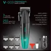 Oryginalny metal VGR 9000RPM Włosy Clipper Profesjonalne męskie ładowce