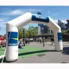Bridge Custom Print Advertising Inflatable Race Arch Entrance, Dye SubliMation Print Big Pluate Bow Archway, Inflation Semicir Sports EV