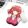 Il polso per mouse pad riposo divertente è applicabile al nakano topo pad quintessence animazione 3d staffa da polso silicone creativo y240419