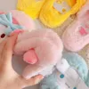 Sanrios Slipperskawaii Cinnamoroll My Melody Soft Plush Toys Warm Winter Intervior Slippers for Women