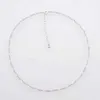 ペンダントネックレスAndywen 925 Sterling Silver Gold Chain Choker Luxury Circle Locker Necklace New 2021 Rock Punk Fashion Women Jewelly Jewels 240419