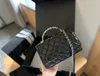 Luxe tas High Grade Flap Trendy Designer Bag 19*9cm handtas Crossbody Vintage gewatteerde portemonnee Echte lederen bovengreep Ketting Tas Diamant Lattice Wallet Evening Bag