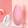 Slips draagbare panty vibrator met draadloos afstandsbediening slipjes trillende waterdichte onzichtbare clitorale stimulator seksspeeltjes voor nieuw