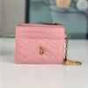 23SS 627064 Mensas para mujeres Billeteras cortas de color sólido Taller de bordado Bordado Bolso de cuero Luxurys Diseñadores Bolsas Viajes Co Kjjb