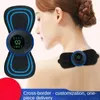 2024 EMS Mini Neck Massager Electronic Pulse Patch for Neck Massage Shoulder Neck Massager Foot Pad StickerPulse Neck Massager Patch