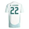 2024 2025 Copa América México Jerseys 24 25 25 Raul Chicharito Lozano Dos Santos Jersey Men Kits Kids Kits H.Lozano camisas uniformes